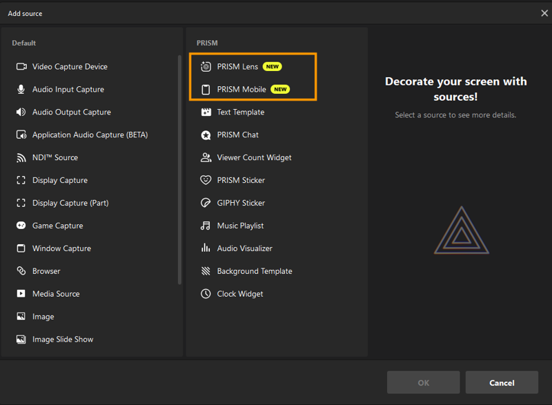 Using Lens in PRISM Desktop | PRISM Live Studio